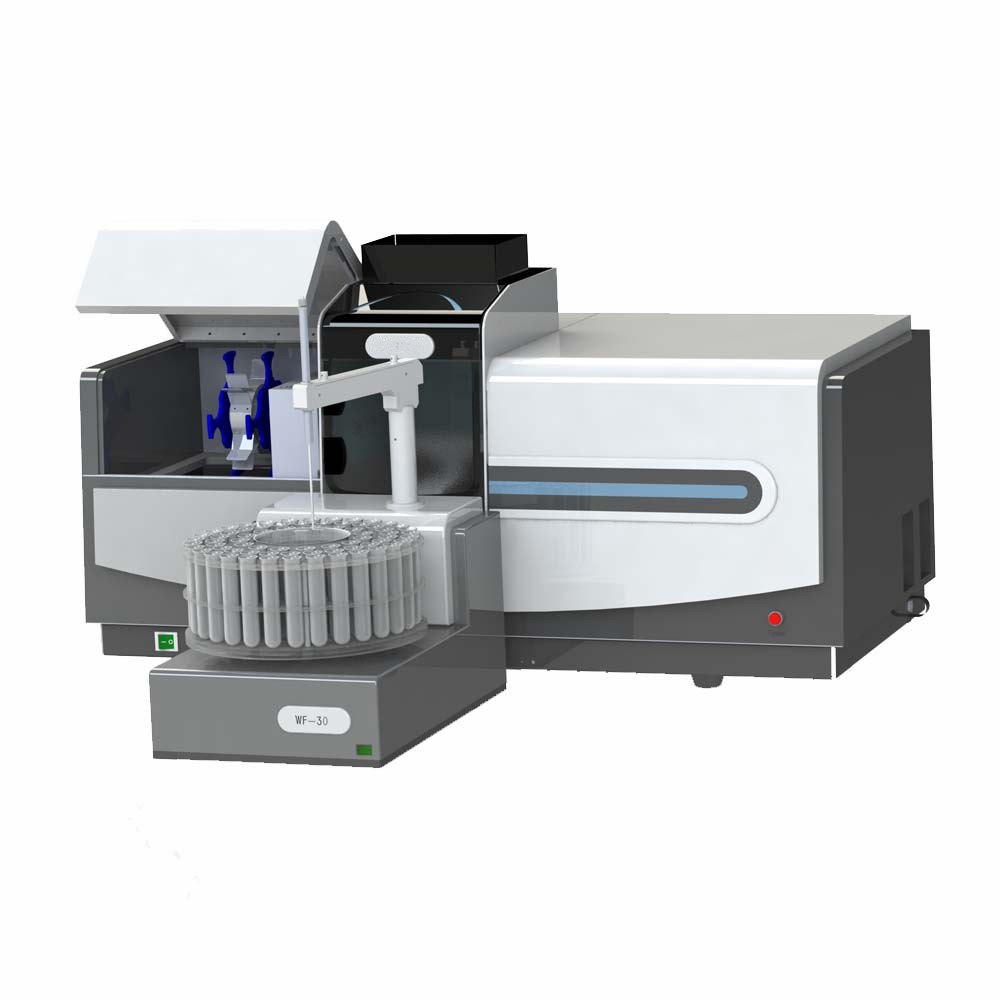 AAS Machine Flame Atomic Absorption Spectrophotometer Laboratory Metal Analyzer Spectrometer