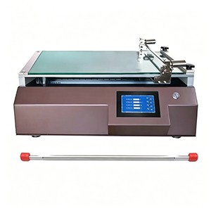 Automatic Vacuum Film Applicator wire rod + drawdown blade + heating