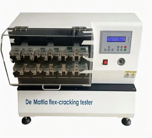 ISO 7854 a Method Rubber Plastic Coated Fabric De Mattia Flex Tester - Image 1