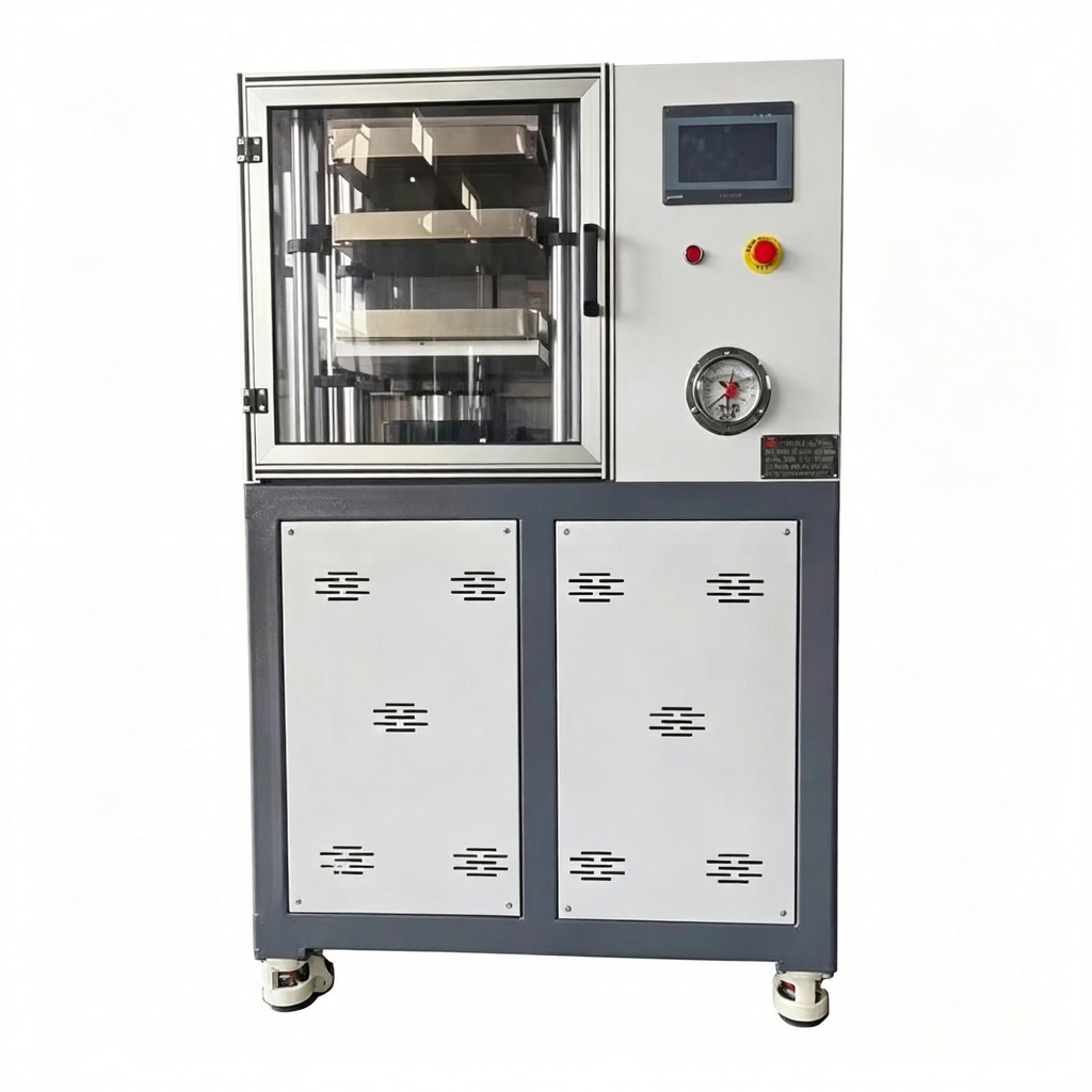 Flat Plate Hot Press Vulcanized Rubber Mold Machine