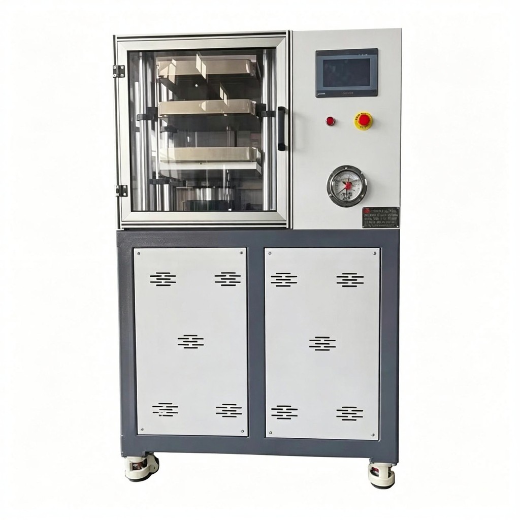 Flat Plate Hot Press Vulcanized Rubber Mold Machine