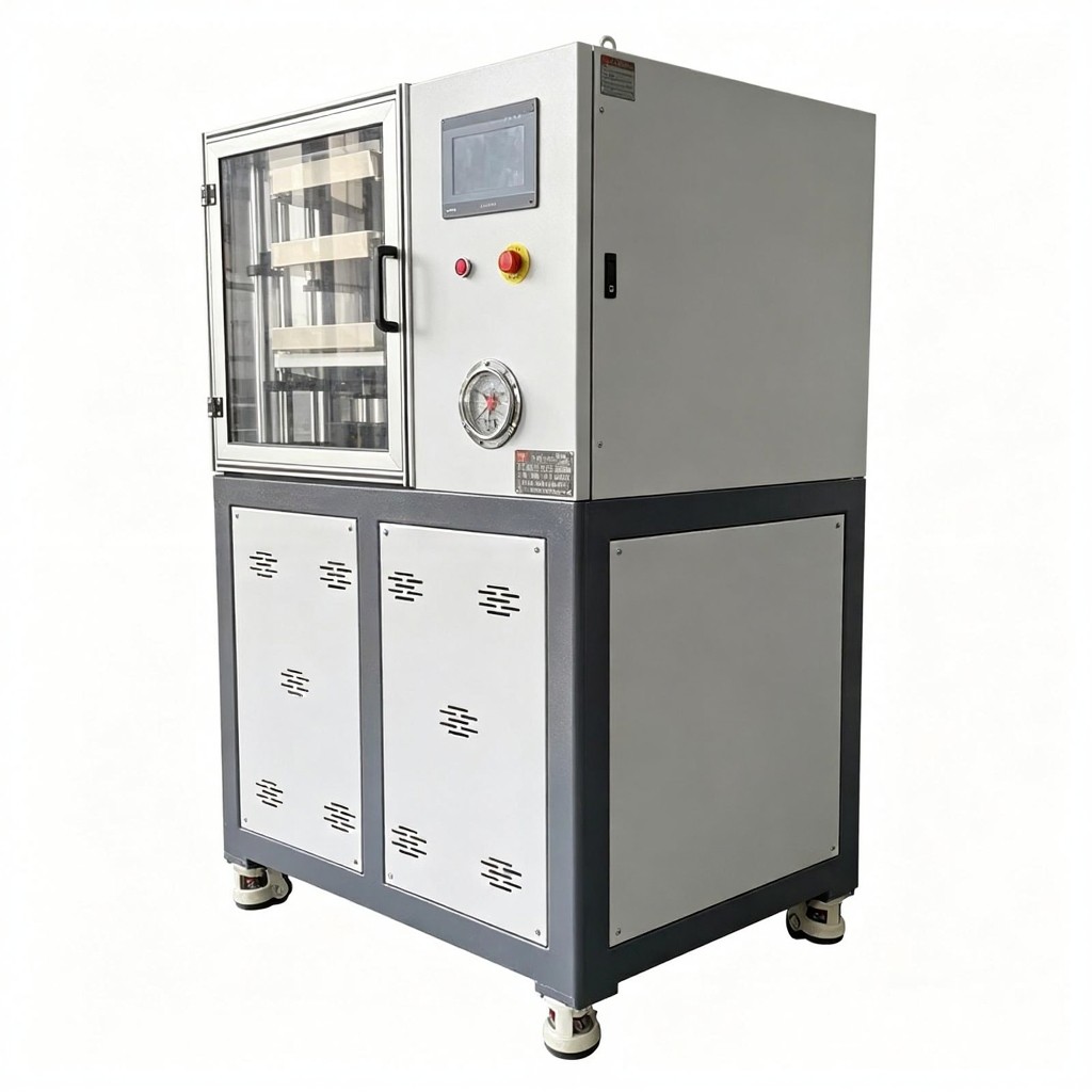 Flat Plate Hot Press Vulcanized Rubber Mold Machine