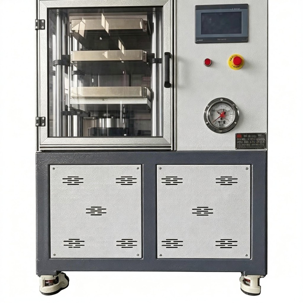 Flat Plate Hot Press Vulcanized Rubber Mold Machine