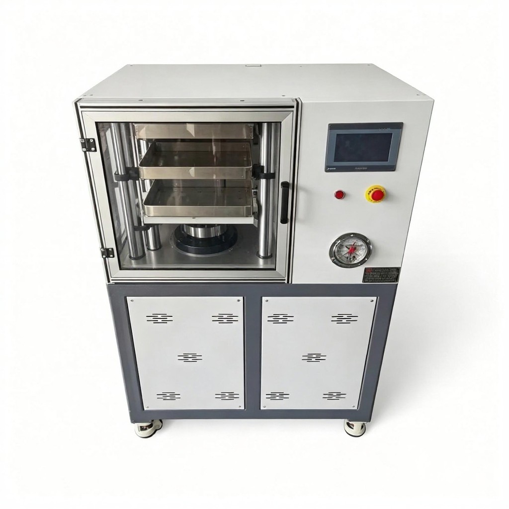 Flat Plate Hot Press Vulcanized Rubber Mold Machine