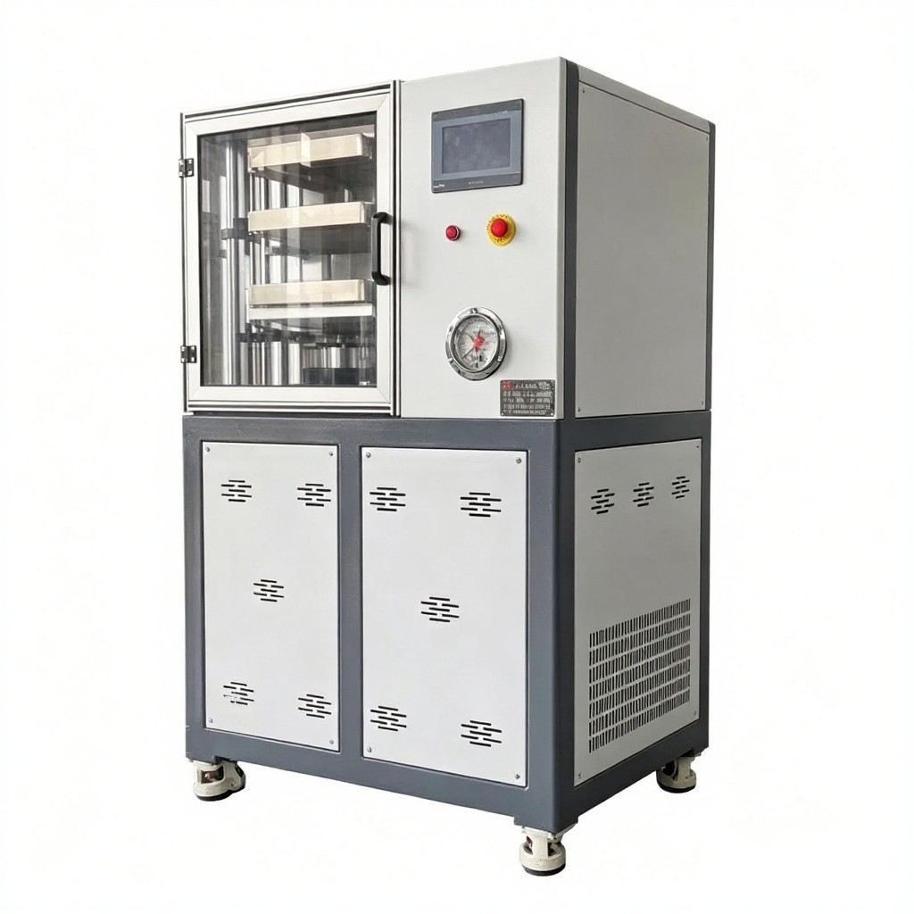 Flat Plate Hot Press Vulcanized Rubber Mold Machine