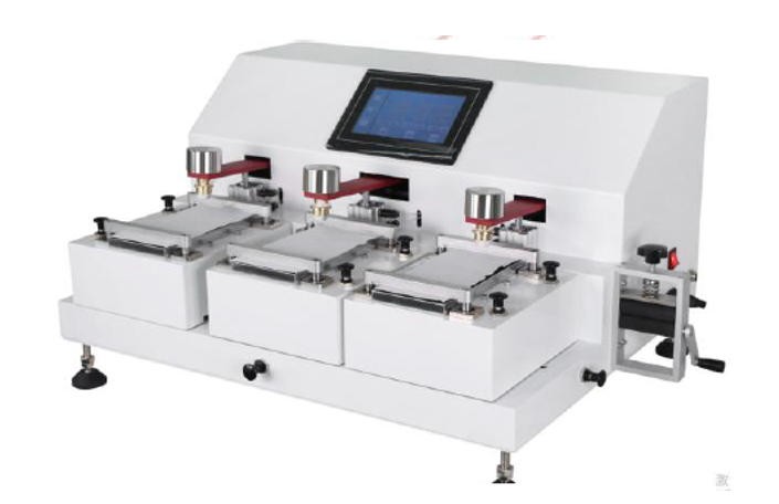 3 station leather rubbing color fastness tester