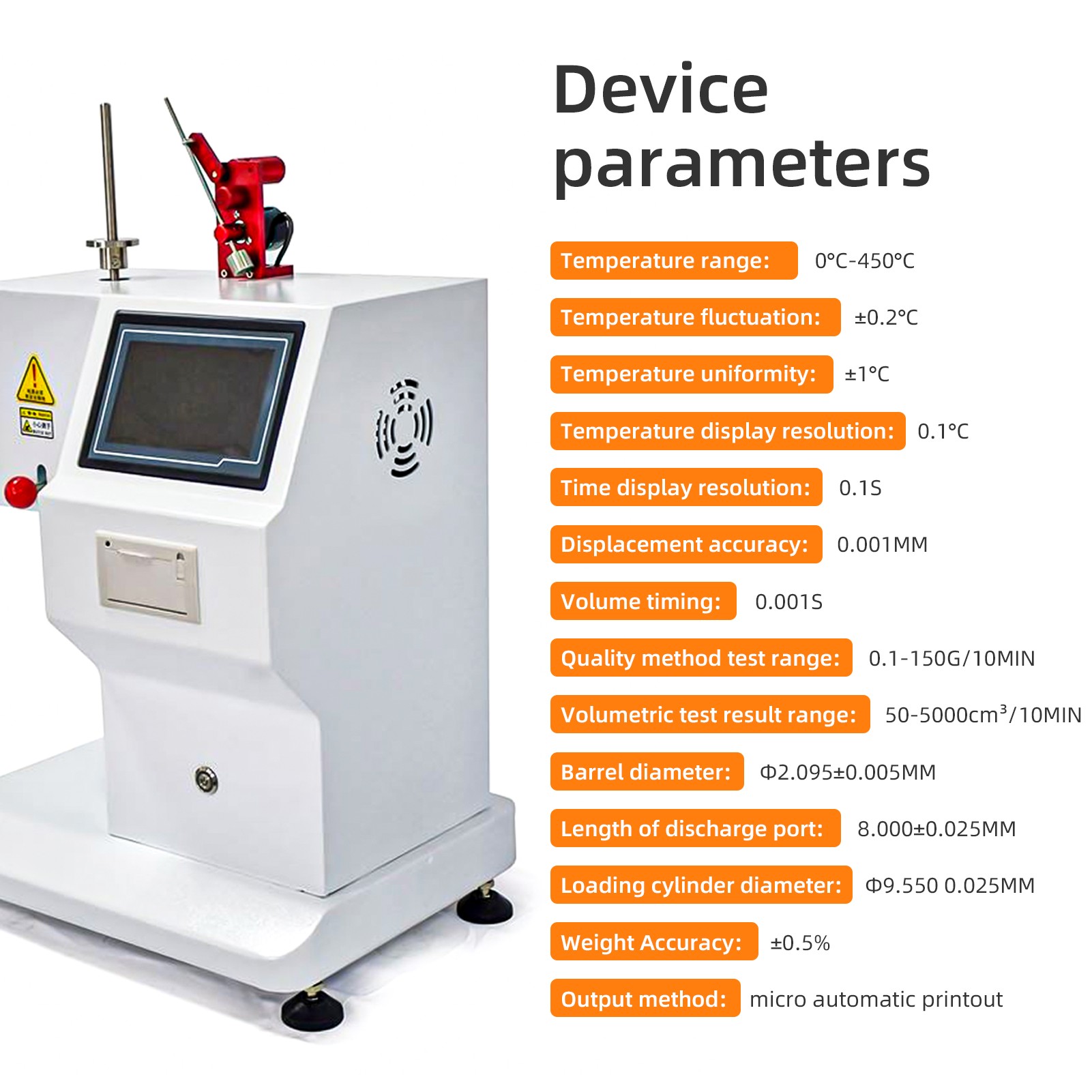 Melt Flow Index Tester MVR MFI Testing Plastic - Image 4
