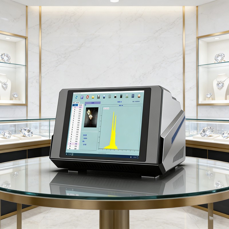 High Precious Desktop XRF Gold Testing Metal Analyzer Purity Density Testing Assay Machine XRF Analyzer - Image 3