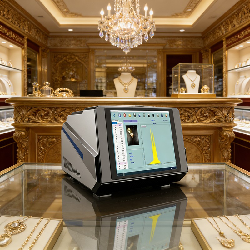 High Precious Desktop XRF Gold Testing Metal Analyzer Purity Density Testing Assay Machine XRF Analyzer - Image 5