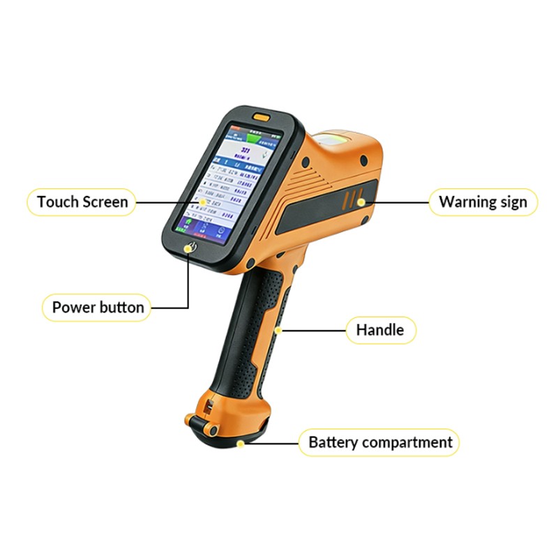 Spectral Analyzer Handheld Heavy Metal Spectrometer Metal Gold Tester Portable Handheld XRF - Image 4